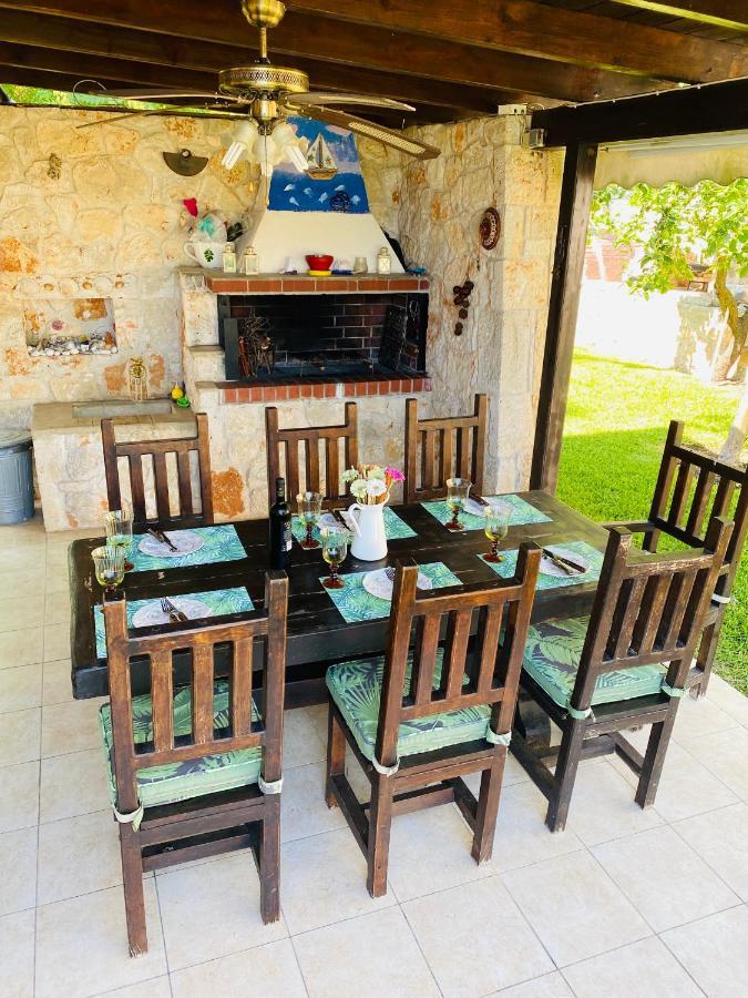 Detached Villa With Sea View Chaniotis Extérieur photo