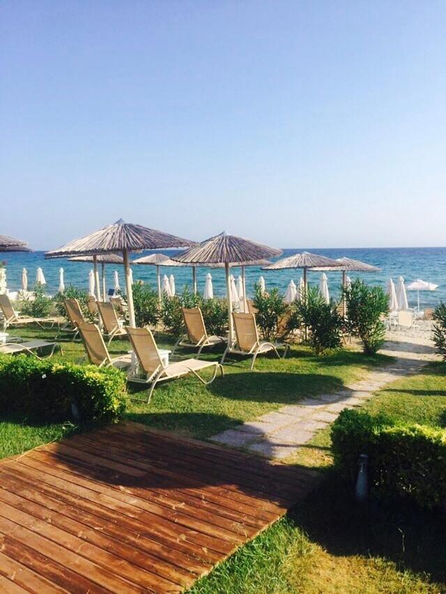 Detached Villa With Sea View Chaniotis Extérieur photo